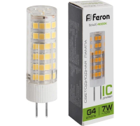 Лампа FERON  7W G4 230B 4K