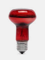 Лампа ИКЗК-215-225-60W Е27 красная