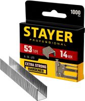 STAYER Скобы для степлера 14мм тип 53 1000шт 