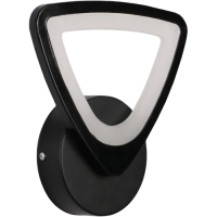 Светильник бра 15Вт 3-6К черн SANSAR-B Step IN Home