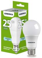 Лампа Софит 25Вт 6500К Е27 А65 Generica