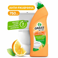Ср-во д/чистки сантехники аромат цитруса 750мл "WS-GEL "