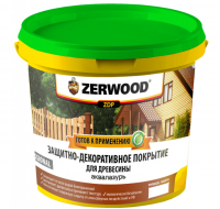 Защита-Декор (махагон) 0,9кг "ZERWOOD" акриловое