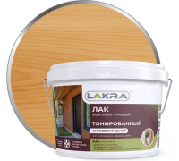 Лак акриловый тонир. (Дуб) 2,5кг "Лакра"