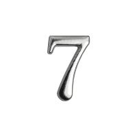 Цифра дверная АЛЛЮР "7"хром