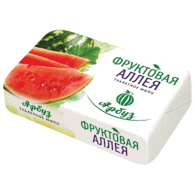 Мыло Фруктовая аллея 90г АРБУЗ