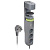 Удлинитель+струбцина 3с/з+4USB 1,5м с выкл. ETD-03U-150gy