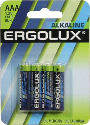 Э/п Ergolux LR03 BL4