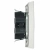 Розетка 2СП б/з в/сборе 10А бел.Brite  BR-R20-10-K01-F