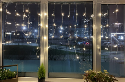 Гирлянда Эра Бахрома 2м*1м тепл.IP44
