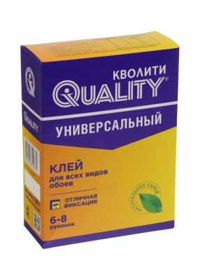 Клей обойный "Кволити" 200гр коробка универс.