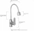 Смеситель для кухни AVRORA Kitchen AV9001