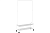 Вешалка гардеробная Валенсия 32М с двумя полками ,на колесиках ,белый