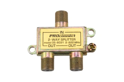 Splitter на 2TV 5-900MHz б/штекера 05-6031