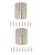 Петля Avers 100*70*2.5-B-NIS-L 2шт Петля Avers 100*70*2.5-B-NIS-L 2шт