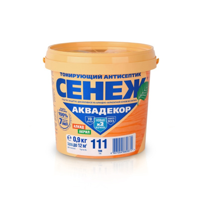 Сенеж Аквадекор Х2-111 тик 0,9кг