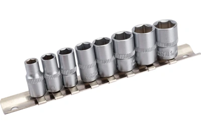 Набор головок 1/4 8пр (6,7,8,9,10,11,12,13) 77554