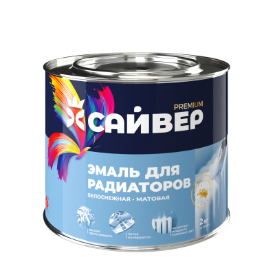 Эмаль ПФ-115  д/рад.Сайвер 0.4кг алкидная