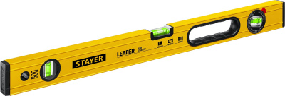 Уровень STAYER LEADER строит.фрезерованный 600мм