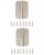 Петля Avers 100*70*2.5-B-NIS-R 2шт Петля Avers 100*70*2.5-B-NIS-R 2шт