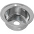 Мойка врезная круглая d49 0.8/180 3 1/2+сифон MELANA Мойка врезная круглая d49 0.8/180 3 1/2+сифон MELANA