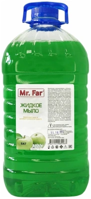 Жидкое мыло д/рук  5л"Яблоко" "Mr/Far