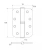 Петля Avers 100*70*2.5-B-NIS-R 2шт Петля Avers 100*70*2.5-B-NIS-R 2шт