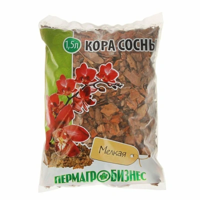 Кора сосны 1,5л мелкая