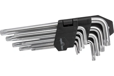 Набор Г-об звездочек TORX c отвер.9пр 70675