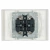 Розетка 2СП б/з в/сборе 10А бел.Brite  BR-R20-10-K01-F